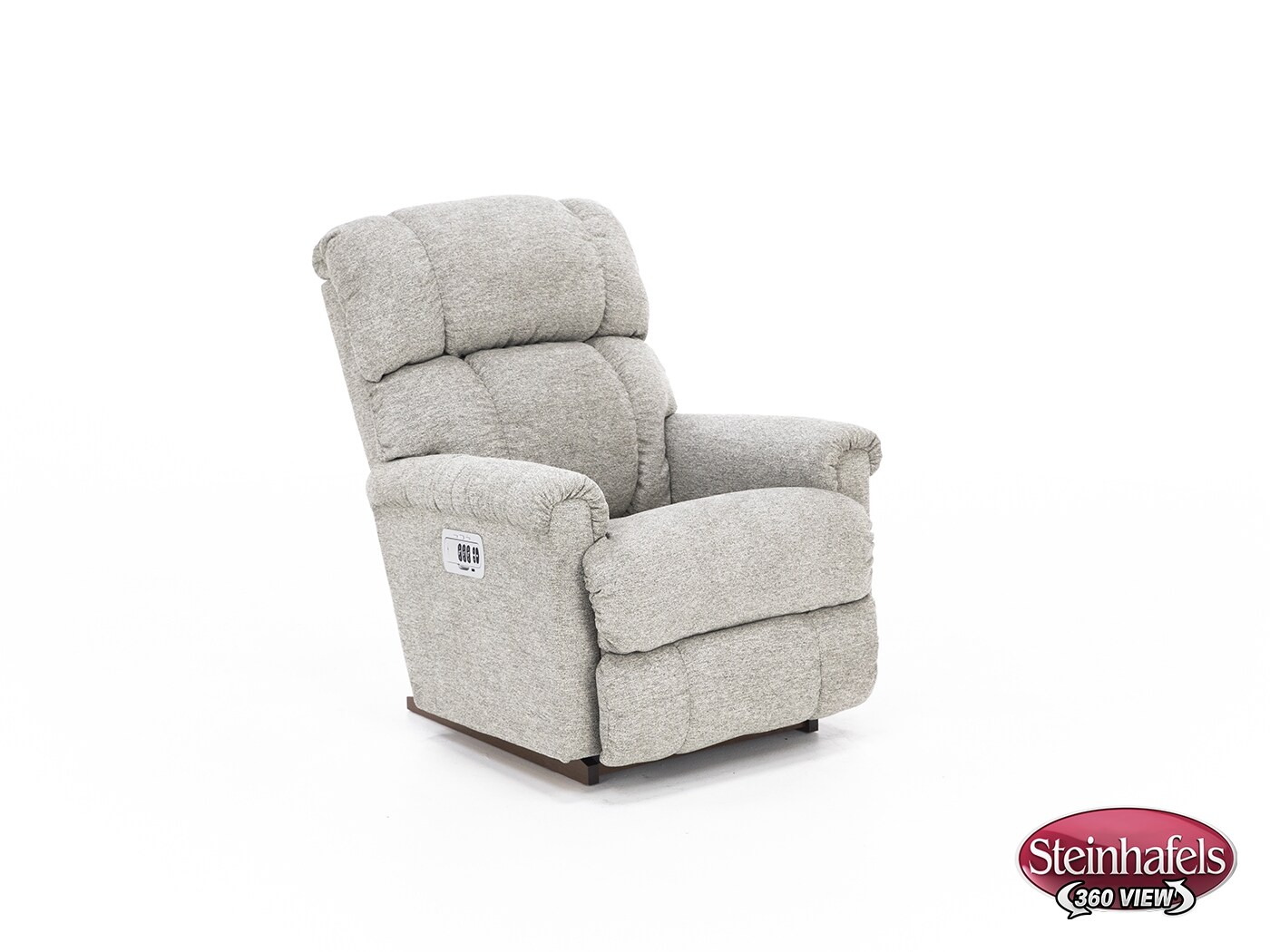 la z boy incorporated grey recliner  image   