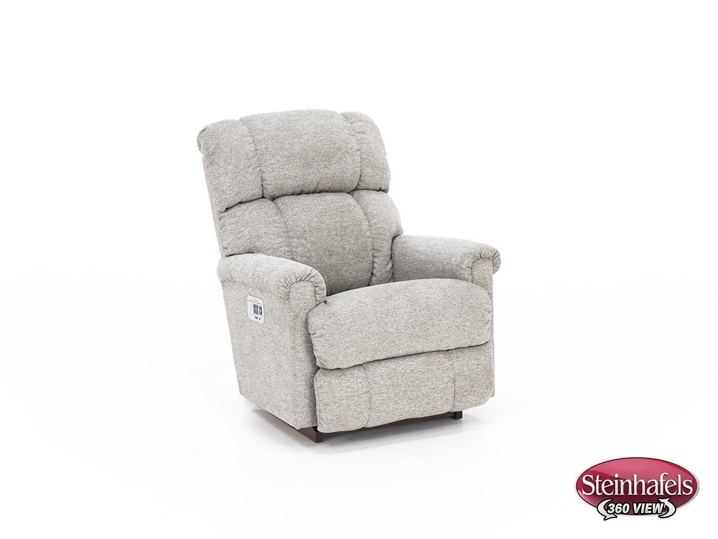 la z boy incorporated grey recliner  image   