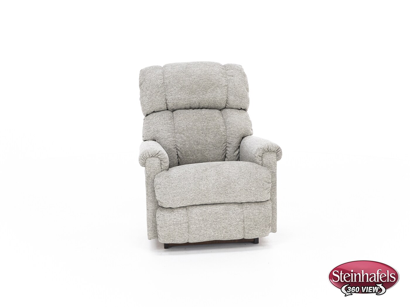la z boy incorporated grey recliner  image   