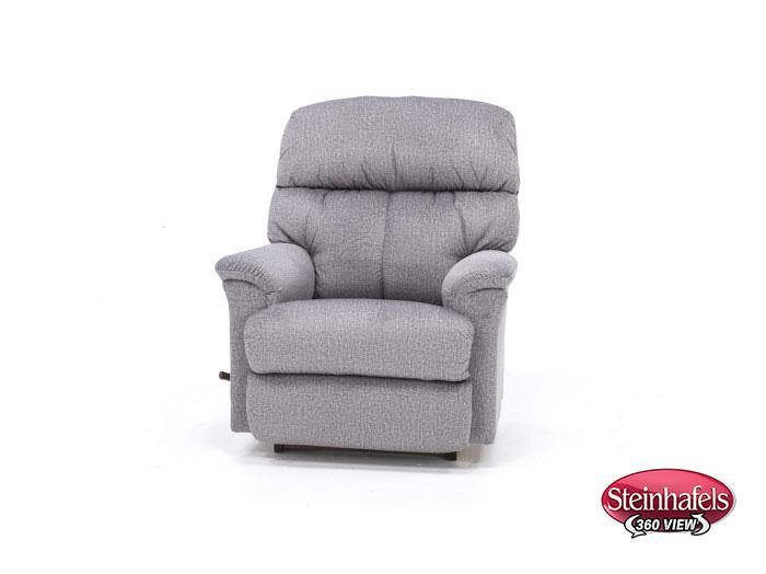 la z boy incorporated grey recliner  image   