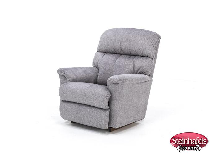 la z boy incorporated grey recliner  image   