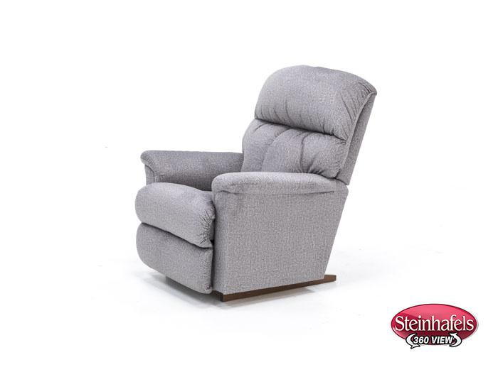 la z boy incorporated grey recliner  image   
