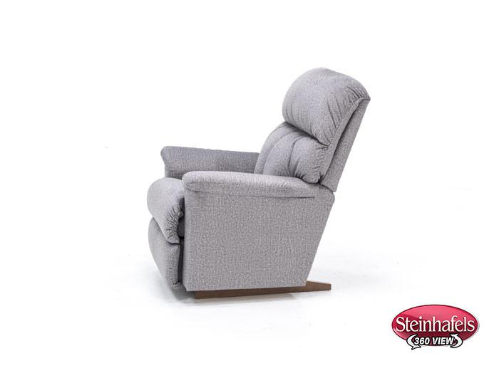 la z boy incorporated grey recliner  image   