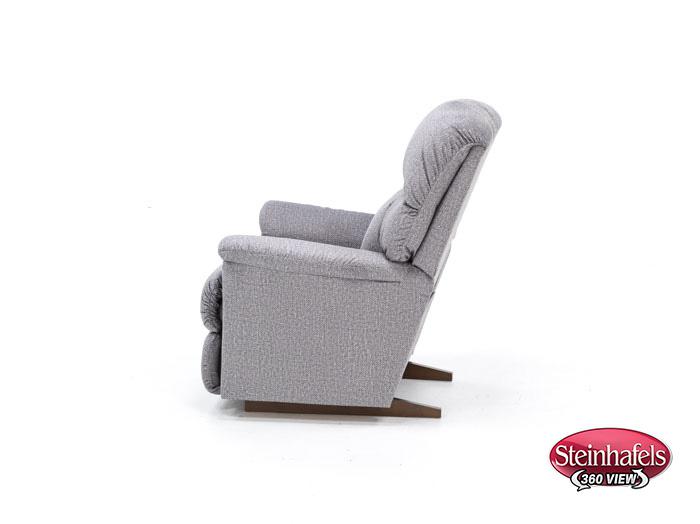 la z boy incorporated grey recliner  image   