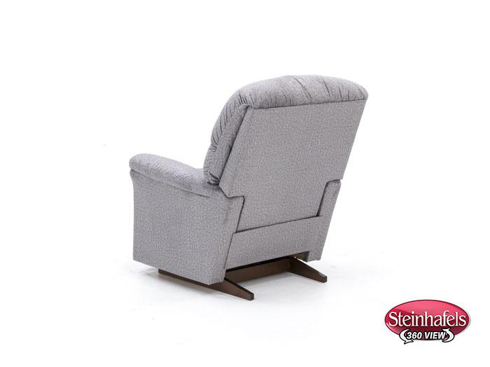 la z boy incorporated grey recliner  image   