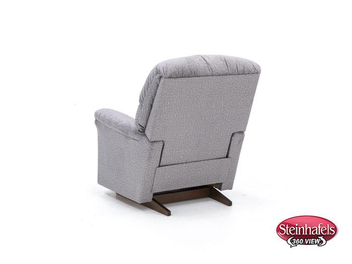 la z boy incorporated grey recliner  image   