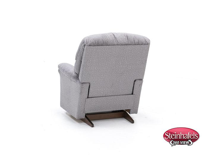 la z boy incorporated grey recliner  image   