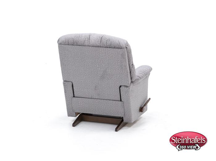 la z boy incorporated grey recliner  image   
