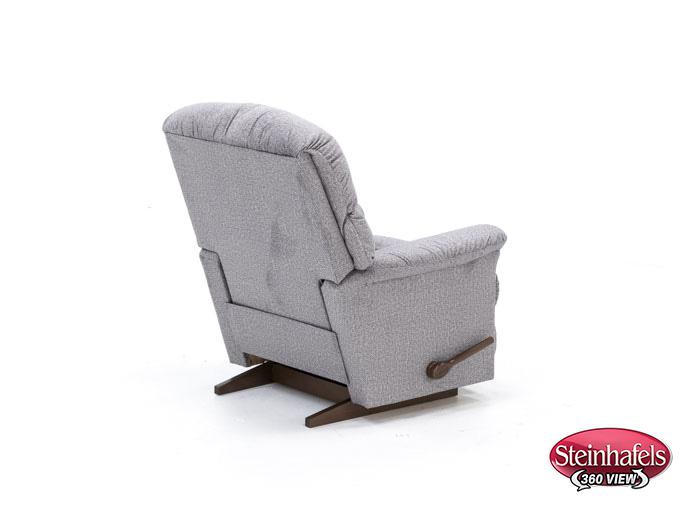 la z boy incorporated grey recliner  image   
