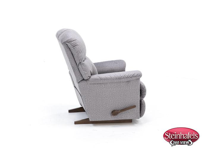 la z boy incorporated grey recliner  image   
