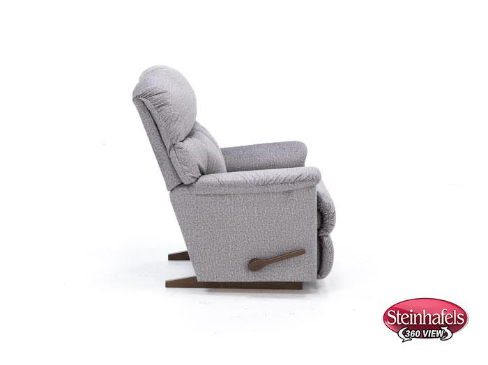 la z boy incorporated grey recliner  image   