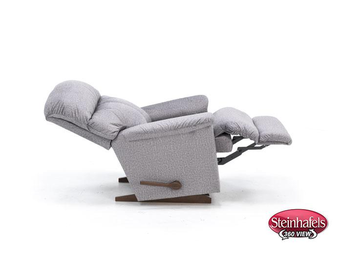 la z boy incorporated grey recliner  image   