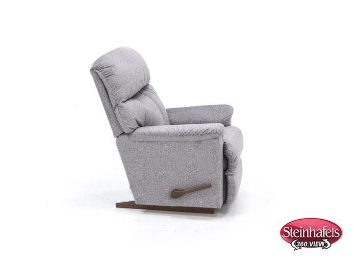 la z boy incorporated grey recliner  image   