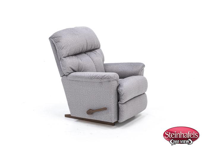 la z boy incorporated grey recliner  image   