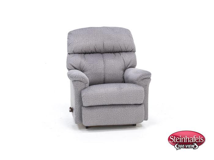 la z boy incorporated grey recliner  image   