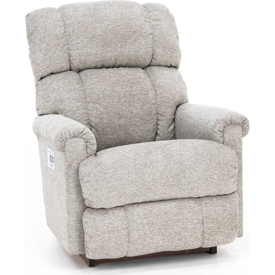 la z boy incorporated grey recliner   
