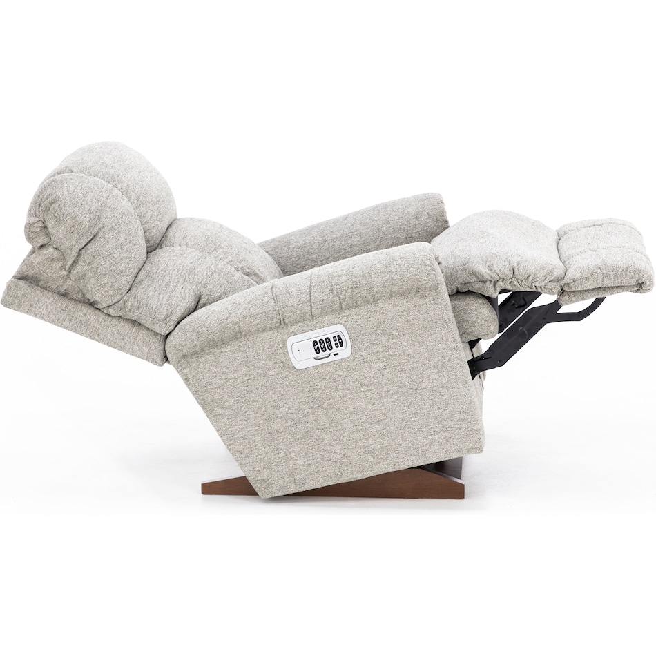 la z boy incorporated grey recliner   