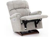 la z boy incorporated grey recliner   