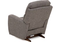 la z boy incorporated grey recliner   