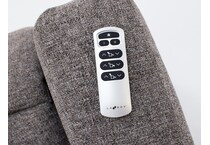 la z boy incorporated grey recliner   