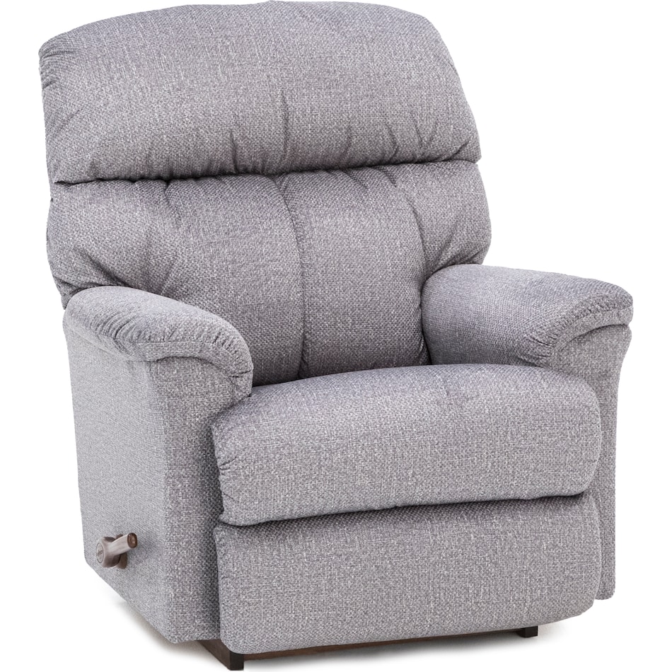 la z boy incorporated grey recliner   