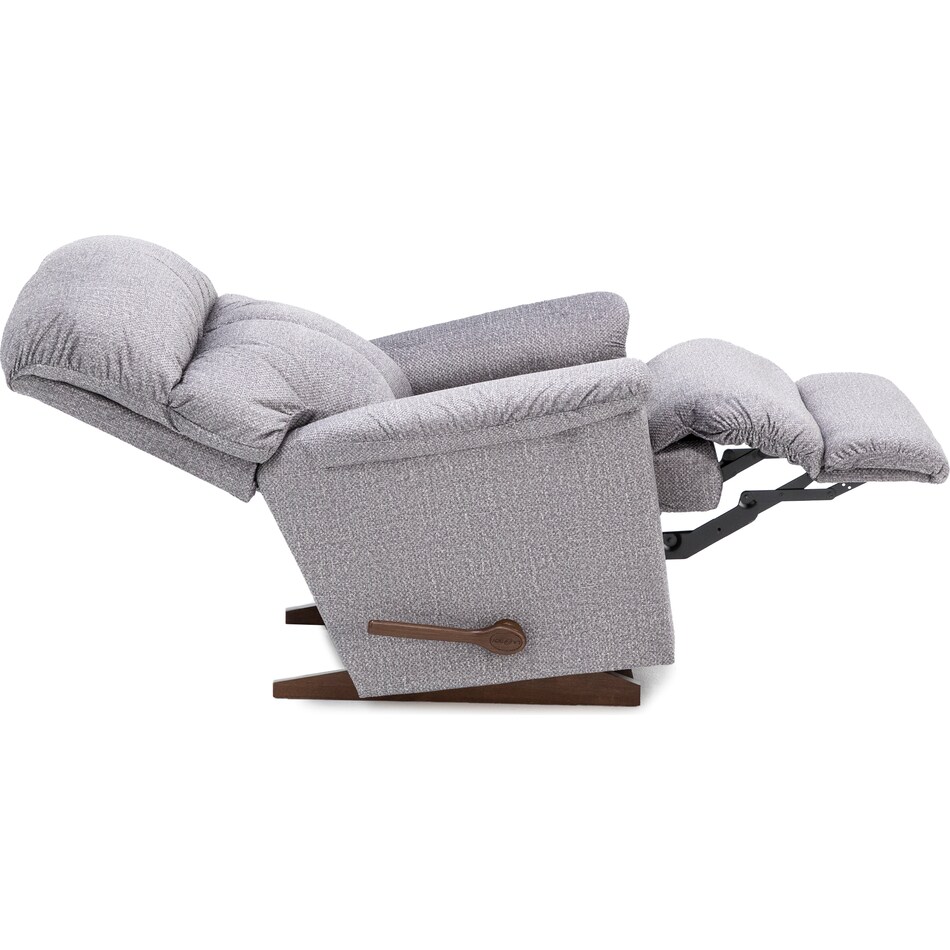 la z boy incorporated grey recliner   