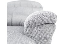 la z boy incorporated grey recliner   