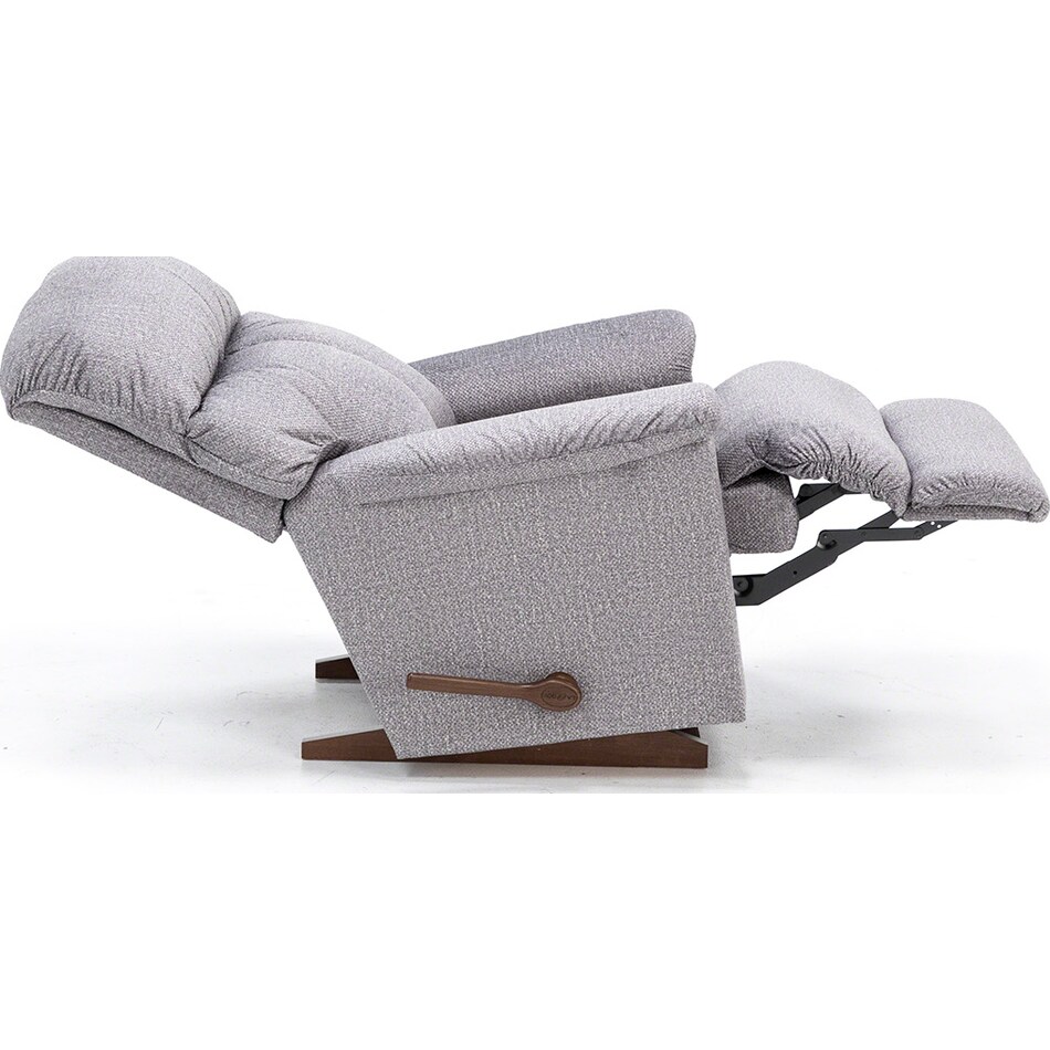 la z boy incorporated grey recliner   