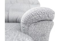 la z boy incorporated grey recliner   