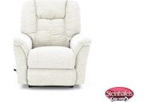 la z boy incorporated white recliner  image   
