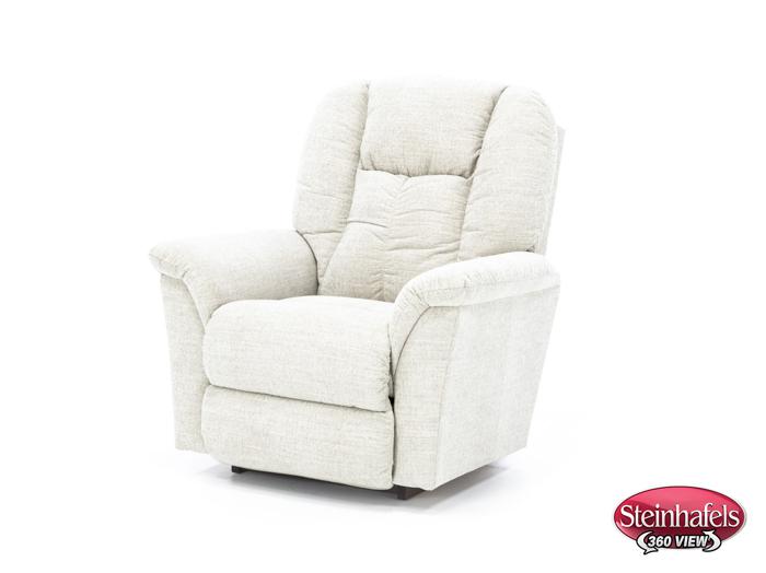la z boy incorporated white recliner  image   