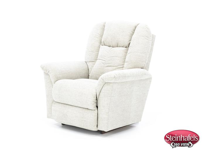 la z boy incorporated white recliner  image   
