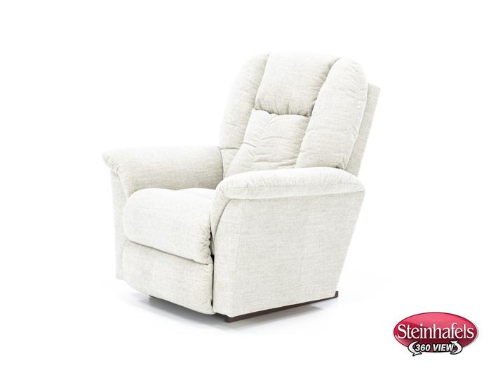 la z boy incorporated white recliner  image   