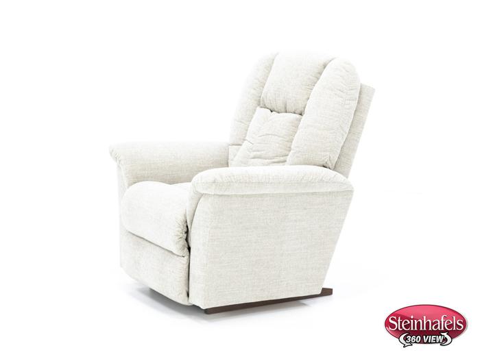 la z boy incorporated white recliner  image   