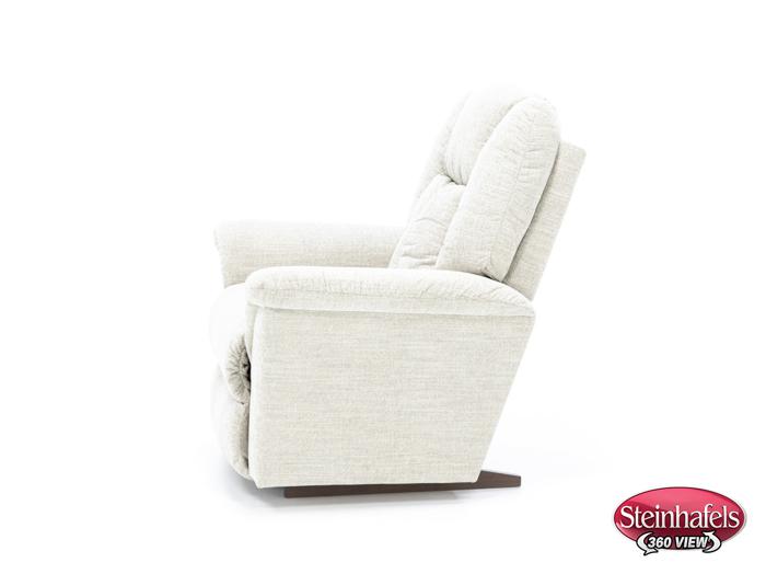 la z boy incorporated white recliner  image   