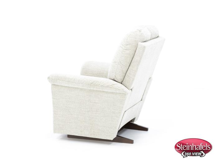 la z boy incorporated white recliner  image   