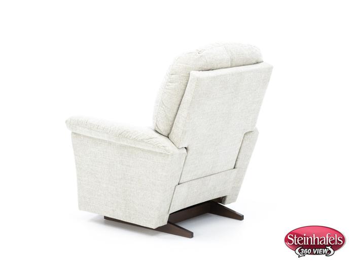 la z boy incorporated white recliner  image   