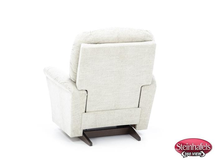 la z boy incorporated white recliner  image   
