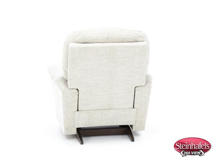 la z boy incorporated white recliner  image   
