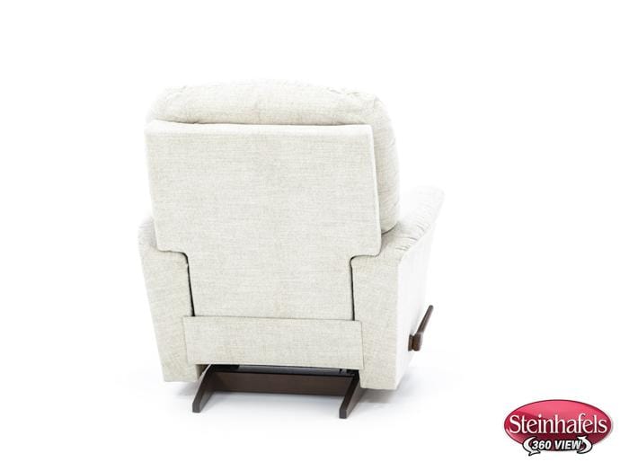 la z boy incorporated white recliner  image   