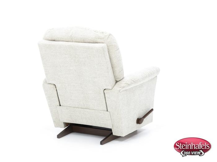 la z boy incorporated white recliner  image   