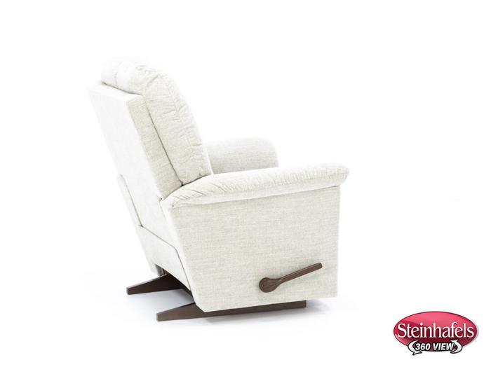 la z boy incorporated white recliner  image   