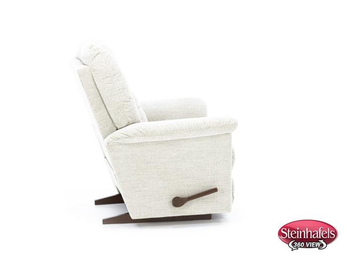 la z boy incorporated white recliner  image   