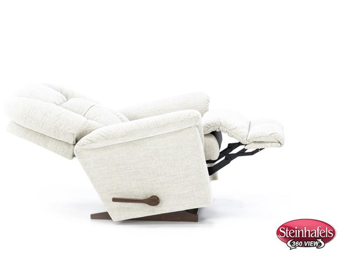 la z boy incorporated white recliner  image   