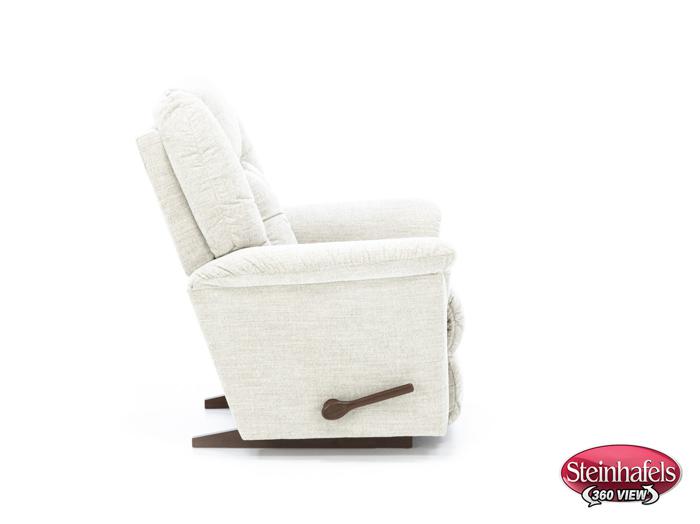 la z boy incorporated white recliner  image   