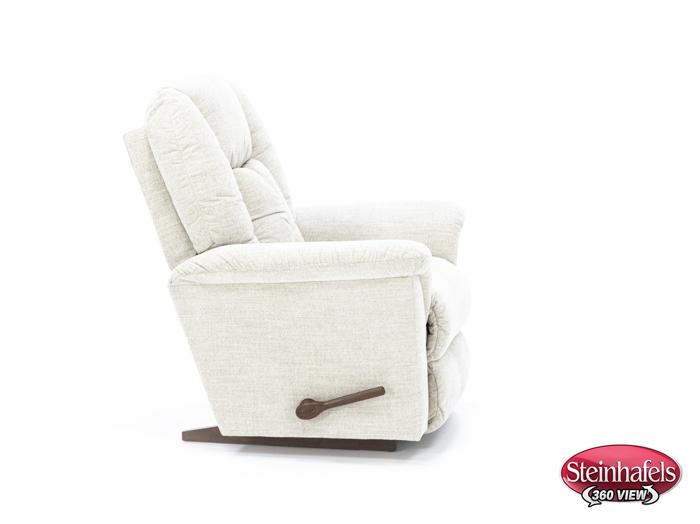 la z boy incorporated white recliner  image   