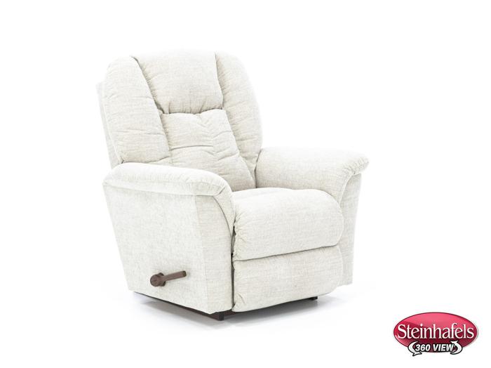 la z boy incorporated white recliner  image   