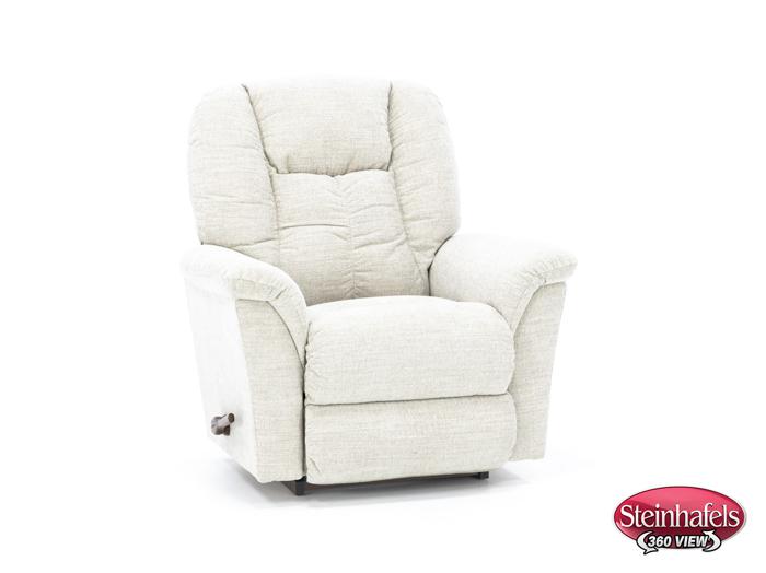la z boy incorporated white recliner  image   