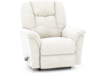 la z boy incorporated white recliner   