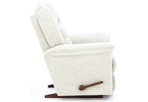 la z boy incorporated white recliner   
